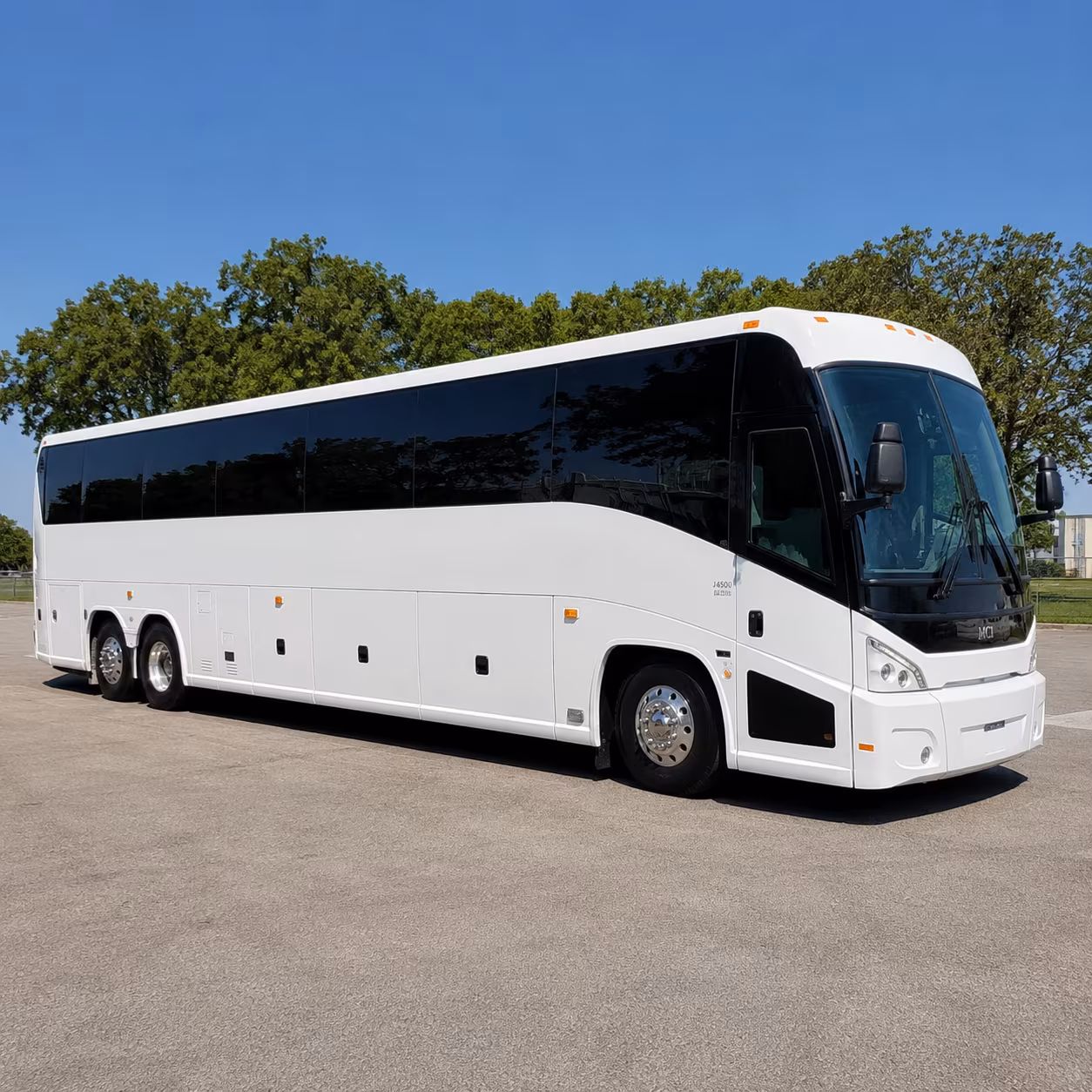 56 passenger charter bus