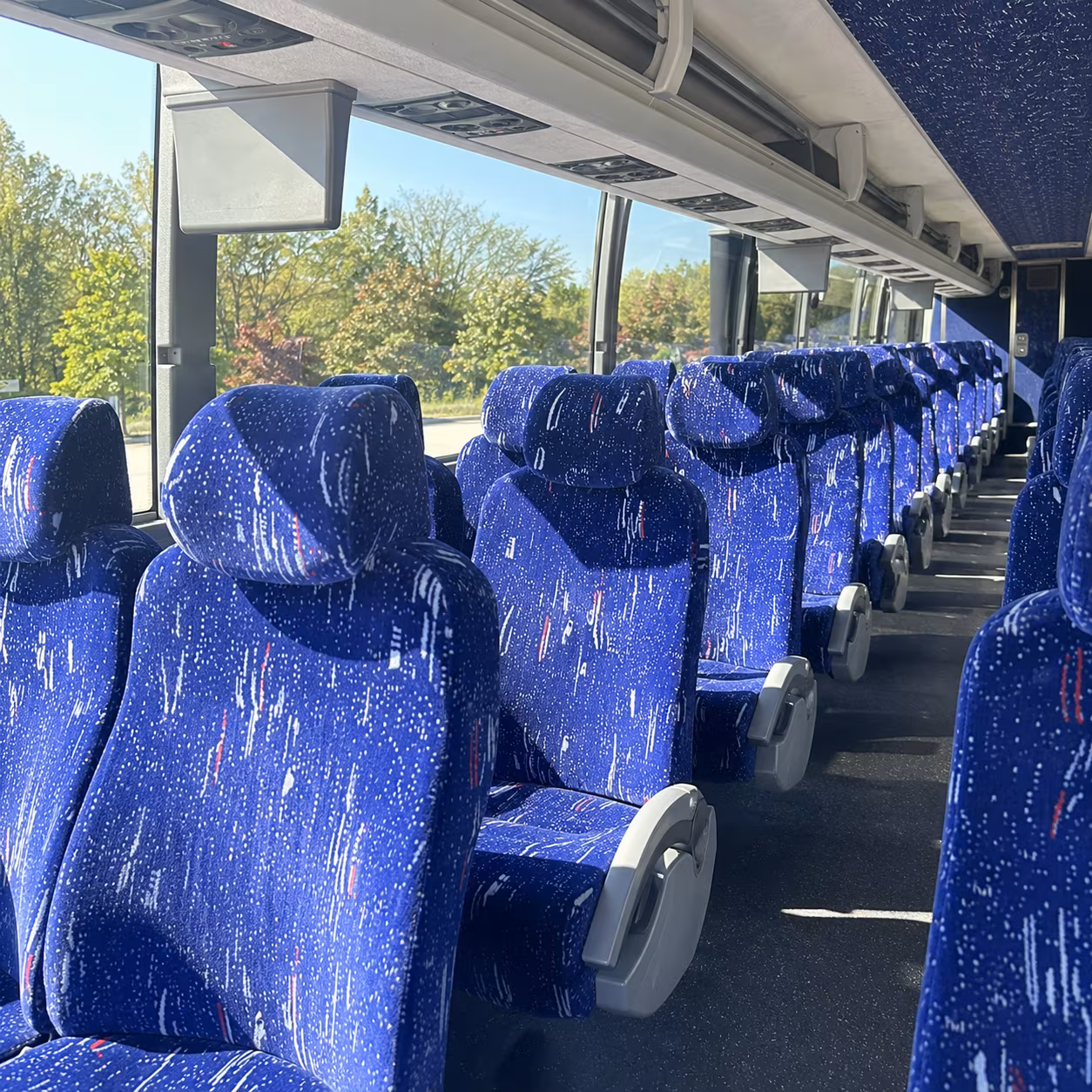 charter buses for large scale corporate events and multi day conferences