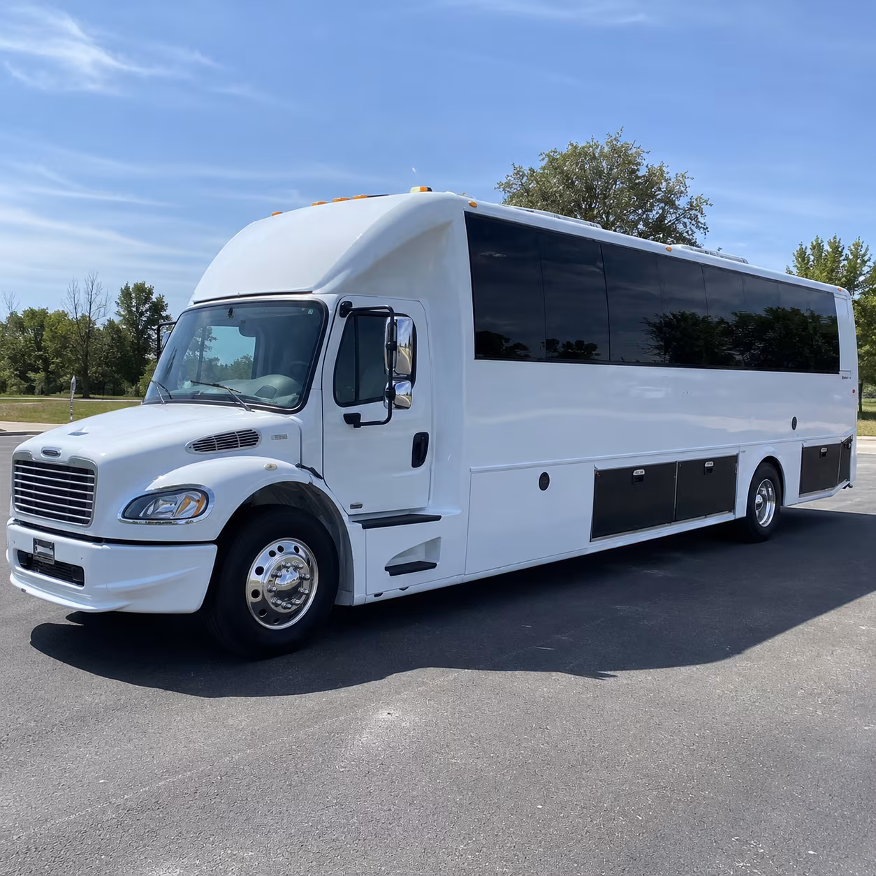 overland park 40 passenger party bus