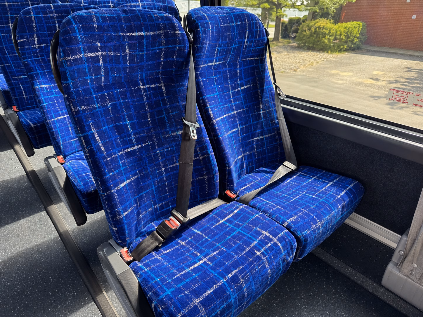 overland park charter bus rental inside