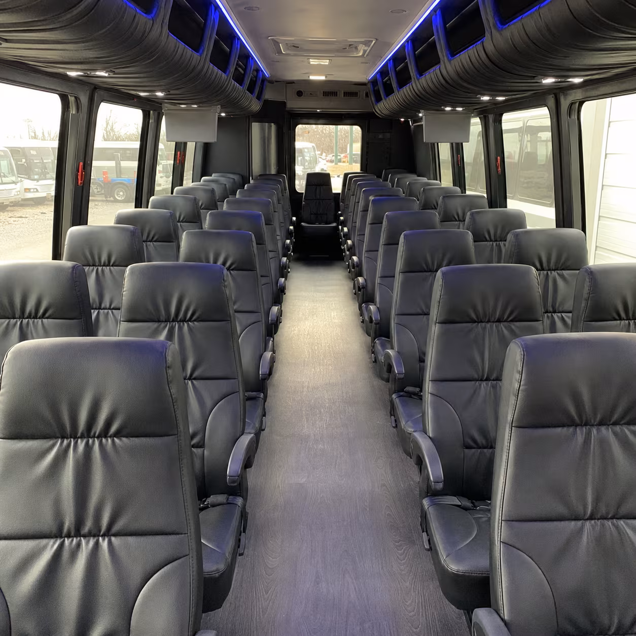 overland park corporate event transportation onboard seating