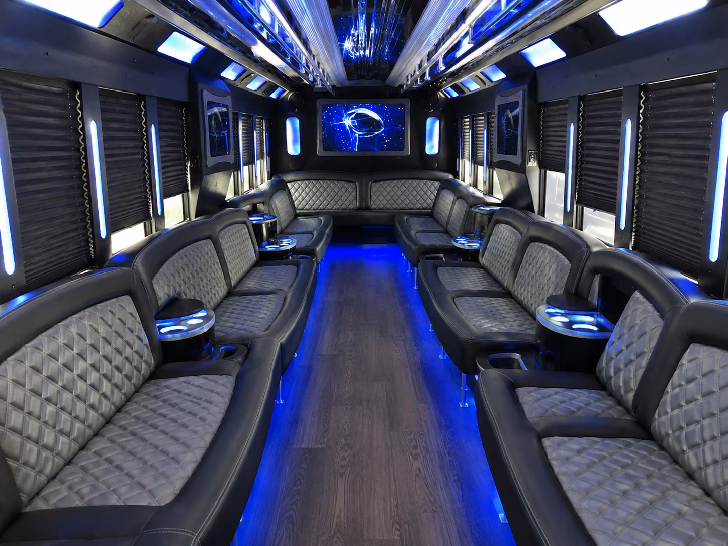 overland park holiday party bus rental