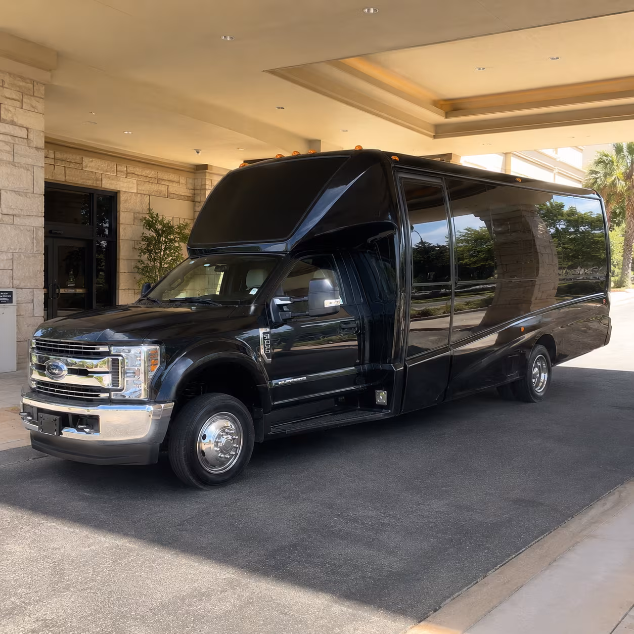 overland park party bus booking step 1