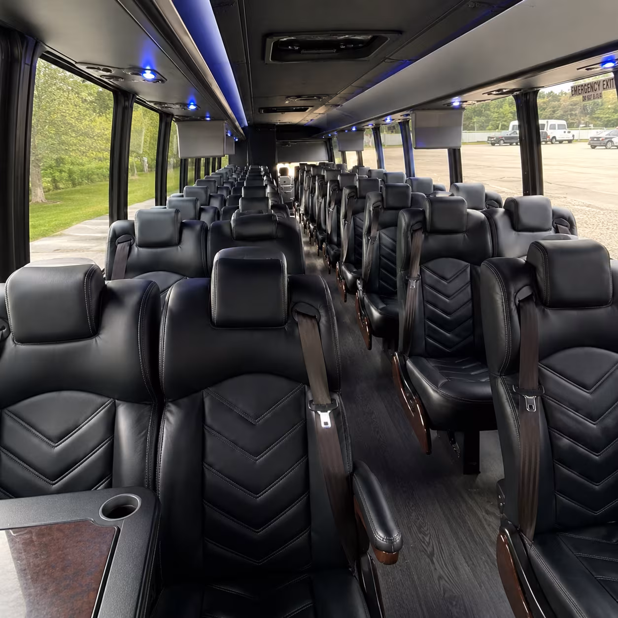 overland park private event transportation onboard seating