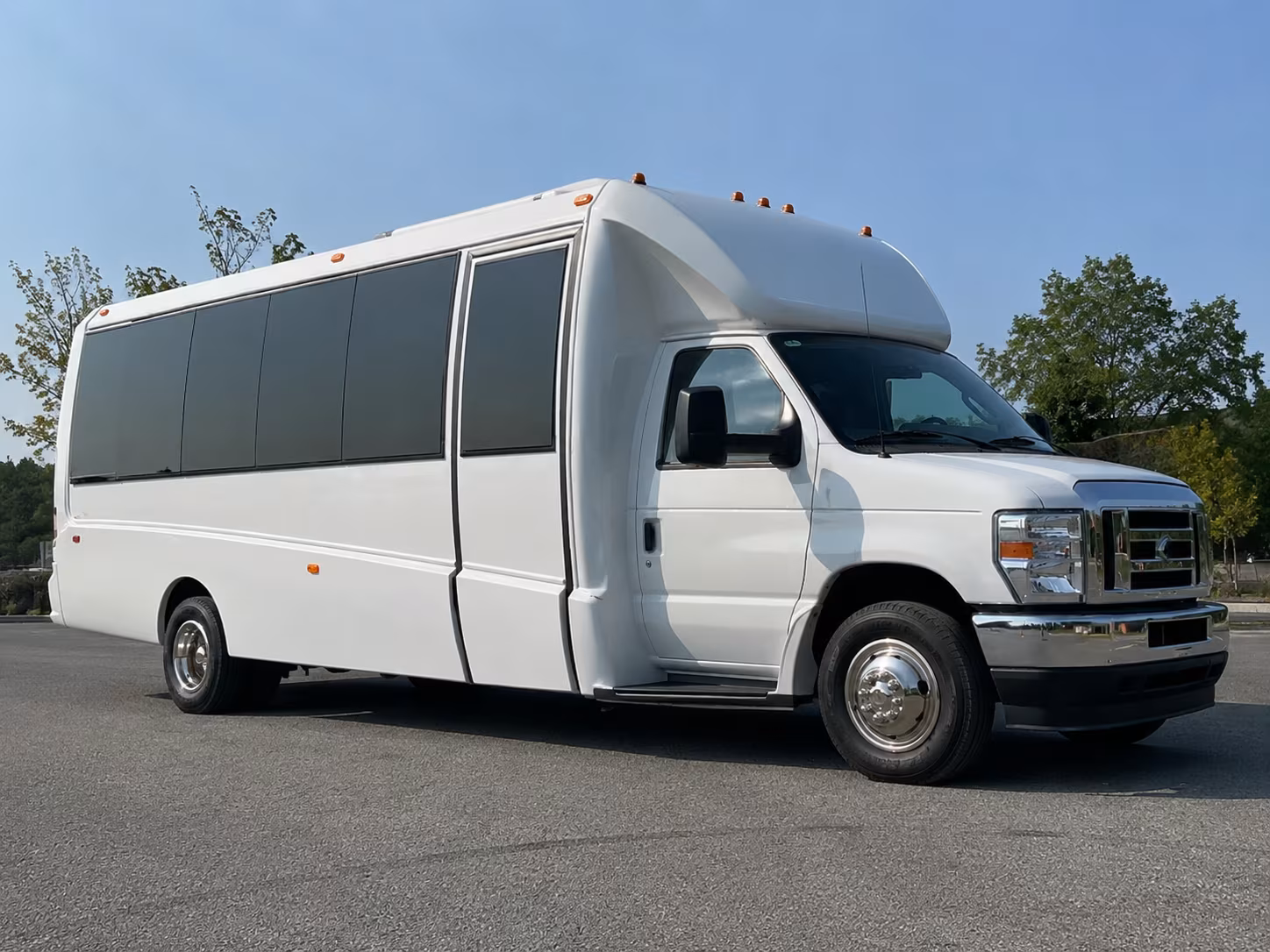 overland park wedding party bus rental