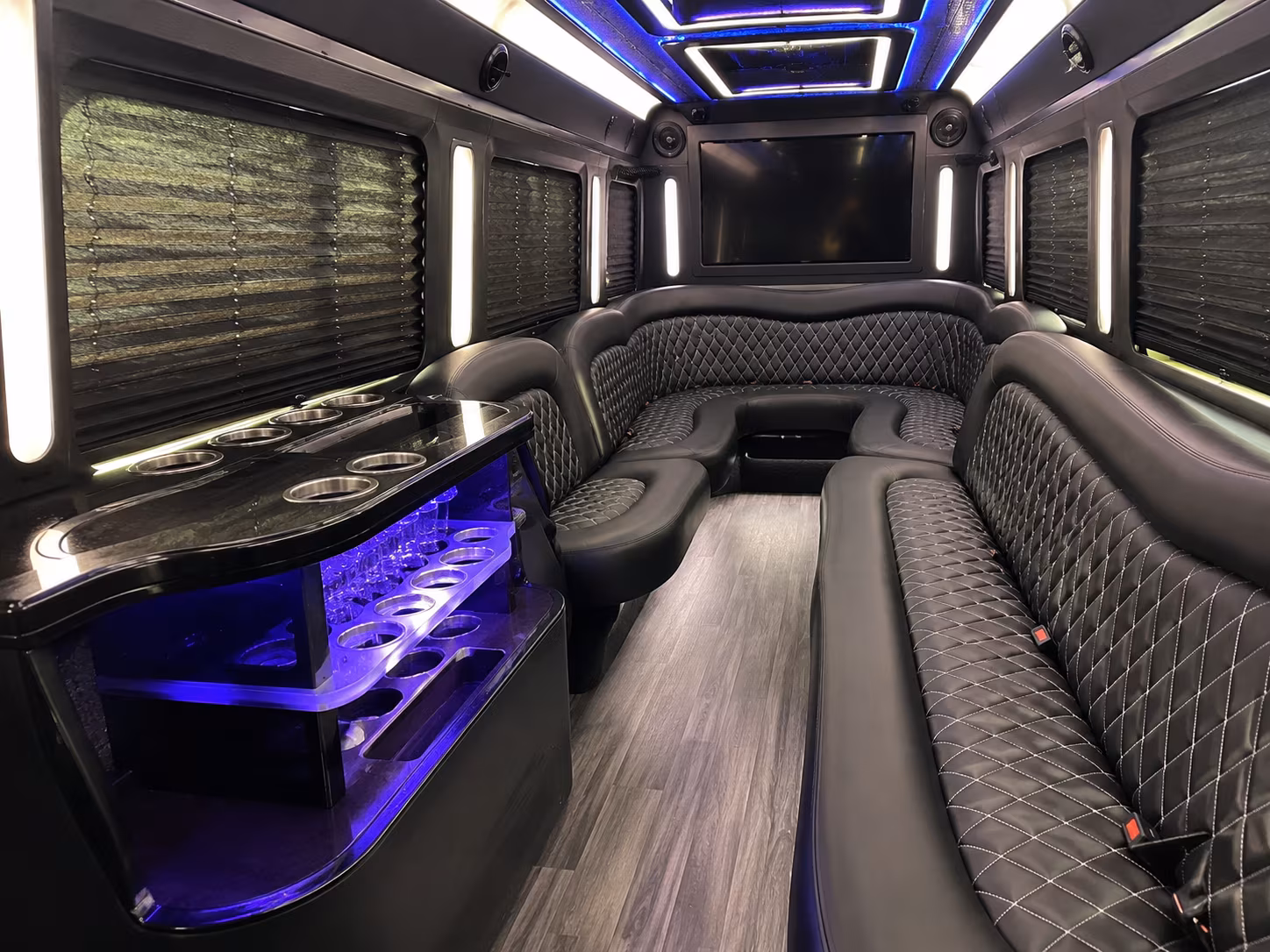 power light district crossroads arts district party bus rental